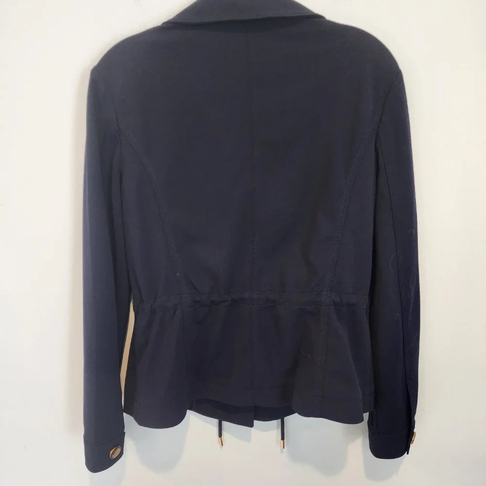 WHBM Tie Waist Shacket, Size 4, Like New - Picture 3 of 8